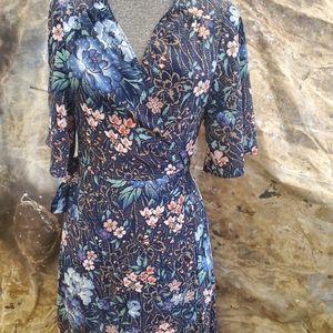 ASOS wrap long maxi dress